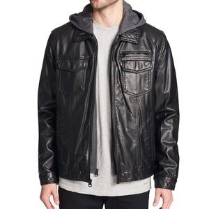 Levi’s Faux Leather Jacket